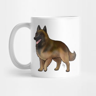 Dog - Belgian Tervuren - Mahogany and Black Mug